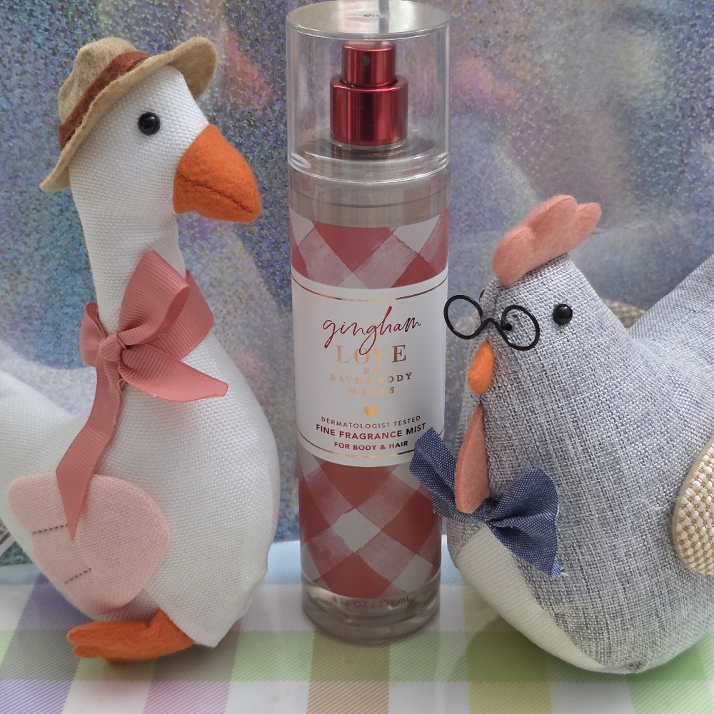 Bath & Body Works Gingham Love Fine Fragrance Body Mist 8oz NEW RARE